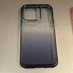 Gradient Black and Green Phone Case
